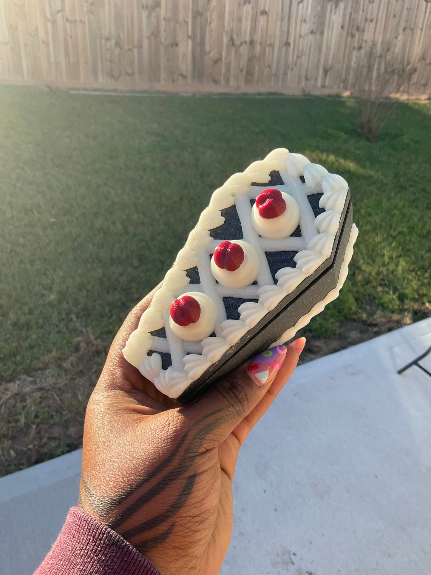 Coffin Cake Container ⚰️ 🍰