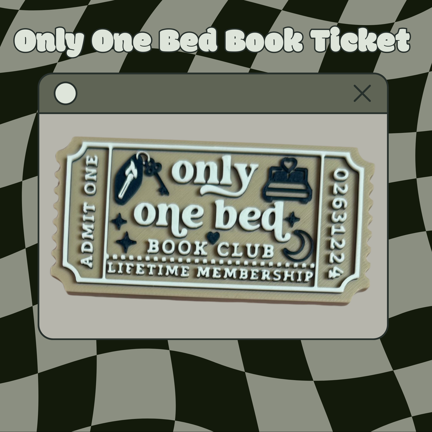 Only One Bed Book Ticket